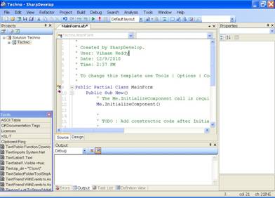 Installing SharpDevelop (Good Integrated Development Environment)